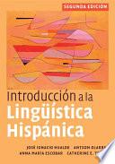 Introducción a la lingüística hispánica