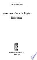 Introducción a la lógica dialéctica
