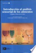 Introducción al análisis sensorial de los alimentos