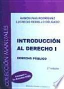 Introducción al Derecho. Derecho público