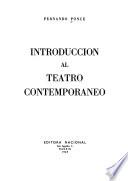 Introducción al teatro contemporáneo