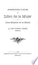 Introducción y notas al Libro de la mujer