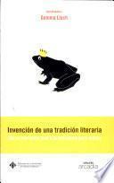 Invención de una tradición literaria