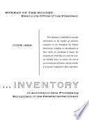 Inventory of Automatic Data Processing Equipment in the United States Government