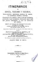 Itinerarios de España, Baleares y Canarias