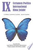 IX Certamen Poético Internacional Rima Jotabé
