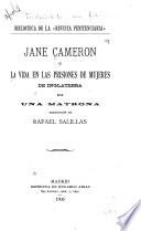 Jane Cameron, ó la vida en las prisiones de mujeres de Inglaterra
