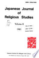 Japanese Journal of Religious Studies