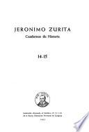 Jerónimo Zurita cuadernos de historia