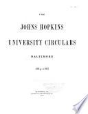 Johns Hopkins University Circulars