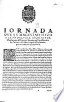Jornada que su Magestad [Philip IV.] hizo a la Andaluzia