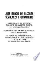 José Ignacio de Alcorta, semblanza y pensamiento