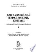 Josep María Solà-Solé