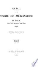 Journal de la Société des américanistes