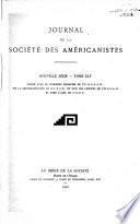Journal de la Société des américanistes