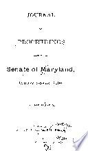 Journal of the Proceedings of the Senate of the State of Maryland
