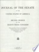 Journal of the Senate of the United States of America