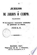 Juegos de jardin ó campo