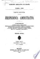 Jurisprudencia administrativa