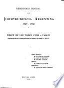 Jurisprudencia argentina