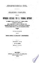 Jurisprudencia civil