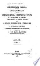Jurisprudencia criminal