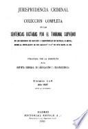 Jurisprudencia criminal