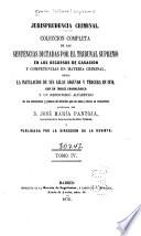 Jurisprudencia criminal