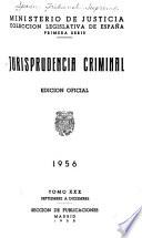 Jurisprudencia criminal