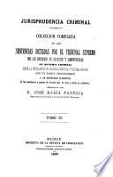 Jurisprudencia criminal