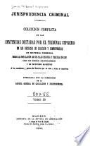 Jurisprudencia criminal