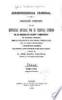 Jurisprudencia criminal