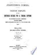 Jurisprudencia criminal