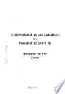 Jurisprudencia de los tribunales de la provincia de Santa Fe