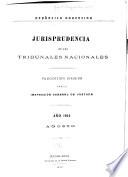 Jurisprudencia de los tribunales nacionales