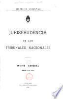 Jurisprudencia de los tribunales nacionales