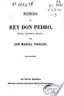 Justicias del rey don Pedro
