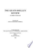 Keats-Shelley Review