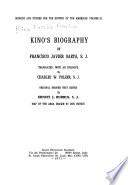 Kino's Biography of Francisco Javier Saeta, S.J.