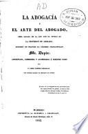 La Abogacia o el arte del abogado