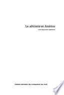 La africanía en América