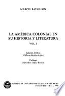 La América colonial en su historia y literatura