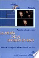 La aporía de la división en Kant