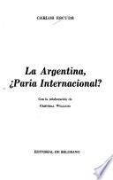 La Argentina, paria internacional?