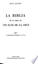 La Biblia en la obra de San Juan de la Cruz