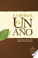 La Biblia en un Ano-Rvr 1960