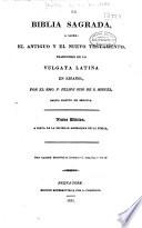 La Biblia Sagrada, a saber