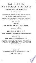 La Biblia vulgata latina, tr. y anotada por P. Scio de San Miguel