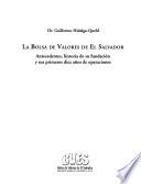 La Bolsa de Valores de El Salvador