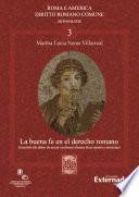 La buena fe en el derecho romano